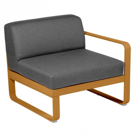 Module droit BELLEVIE 1 place gris graphite
