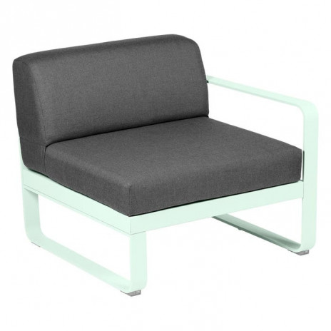 Module droit BELLEVIE 1 place gris graphite