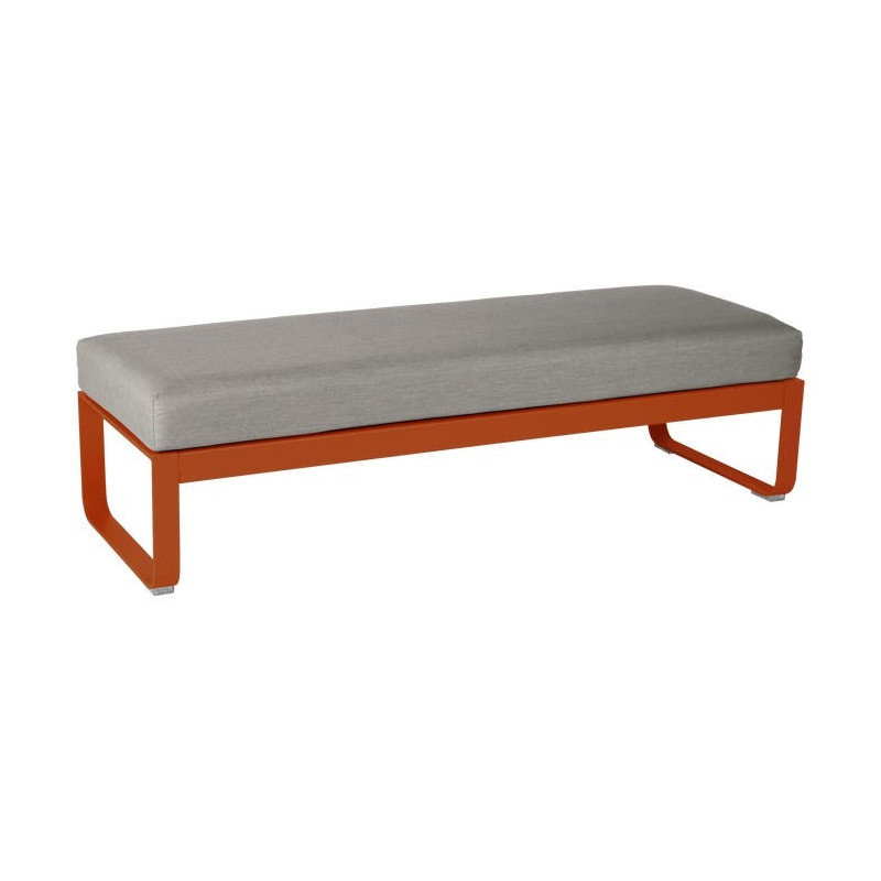 BANQUETTE 2 PLACES BELLEVIE taupe grisé