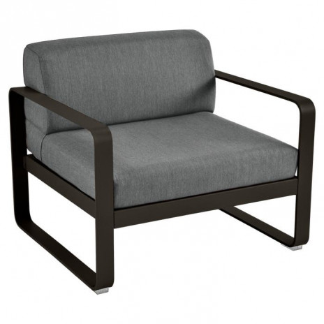 Fauteuil BELLEVIE gris...