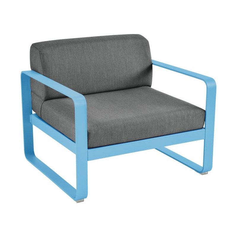 Fauteuil BELLEVIE gris graphite