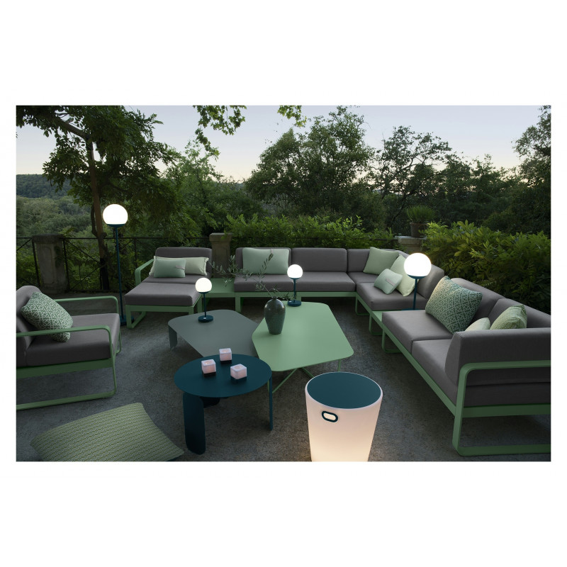 Module d'angle Gauche 2 Places Bellevie gris graphite