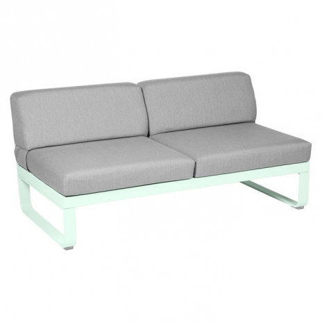 MODULE CENTRAL 2 PLACES BELLEVIE gris flanelle
