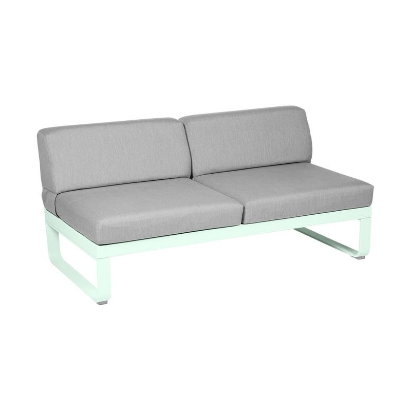MODULE CENTRAL 2 PLACES BELLEVIE gris flanelle