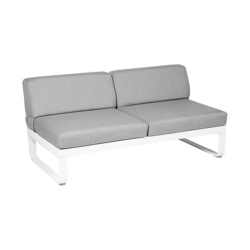 MODULE CENTRAL 2 PLACES BELLEVIE gris flanelle