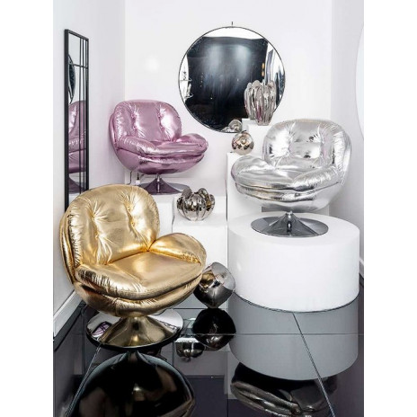 Fauteuil Memento Chrome Brillant