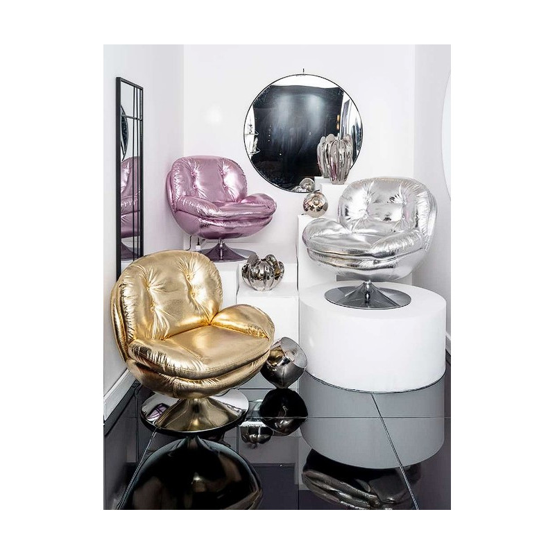 Fauteuil Memento Chrome Brillant