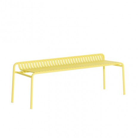 Banc de jardin sans dossier WEEK-END