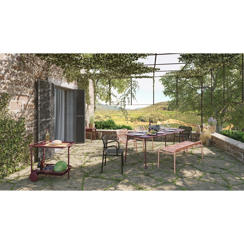 Banc de jardin sans dossier WEEK-END