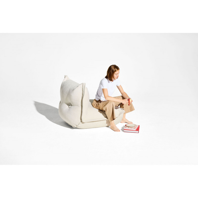 Fauteuil lounge the BonBaron Slim Boucle