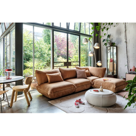 Canapé Sumo Corner Seat Velvet Recycled