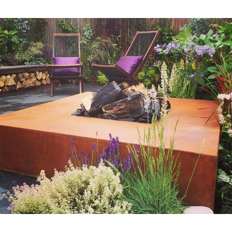 Brasero Fire Table carré