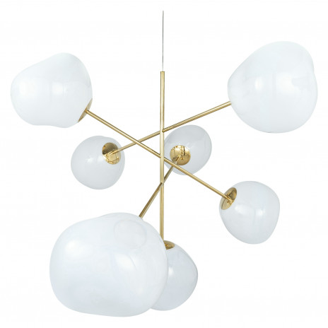 Chandelier Melt Opal Large