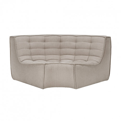 Canapé N701 - Module d'angle arrondi
