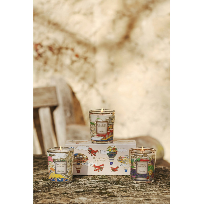 Trio Travel Candles Provence-Monaco-Cote D'azur