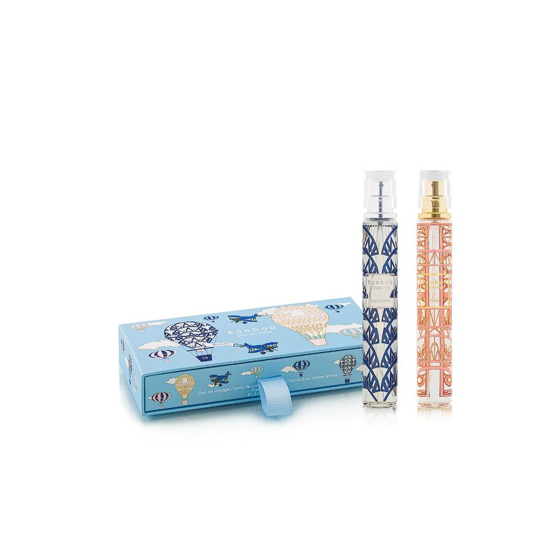 Coffret Cadeau Spray D'intérieur Manhattan - Paris