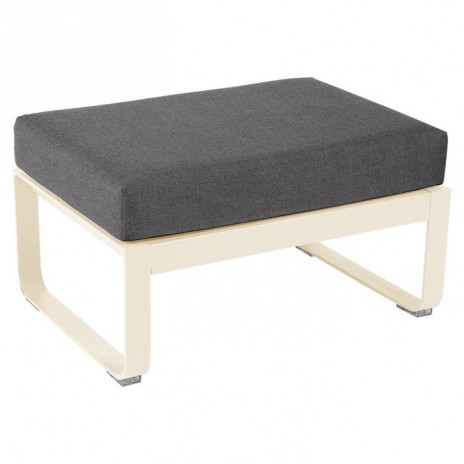 Pouf Bellevie gris graphite