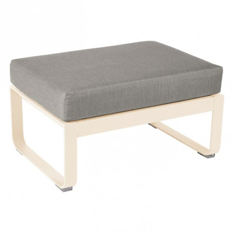 Pouf Bellevie taupe grisé