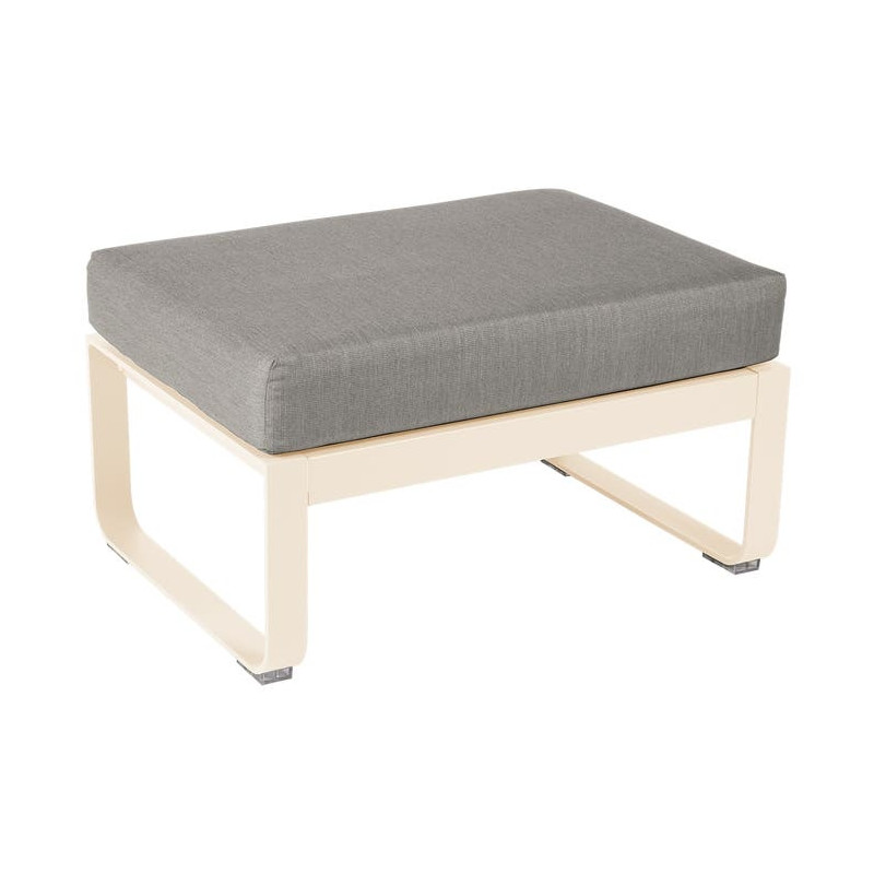 Pouf Bellevie taupe grisé