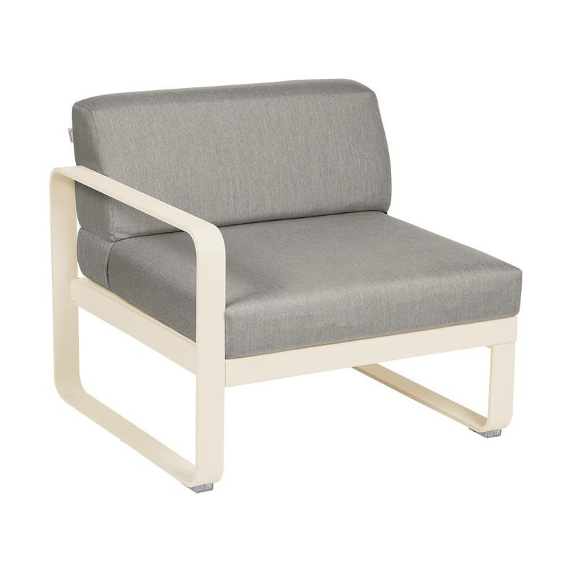 Module gauche Bellevie 1 place taupe grisé