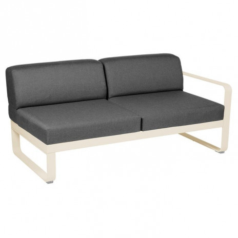 Module Droit 2 Places Bellevie Gris Graphite
