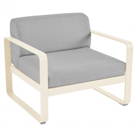 Fauteuil Bellevie gris flanelle