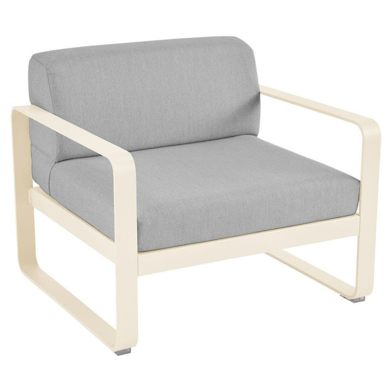 Fauteuil Bellevie gris flanelle
