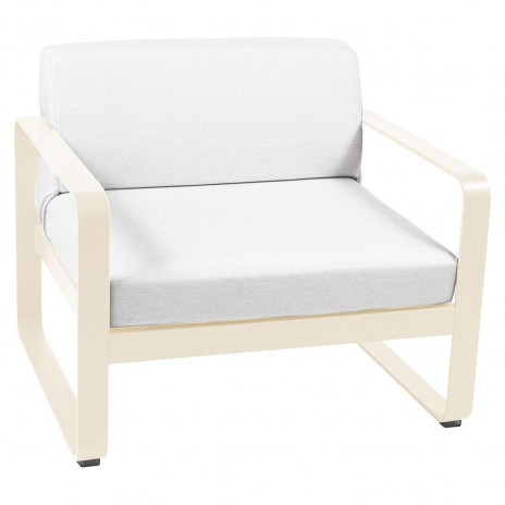 Fauteuil Bellevie blanc grisé
