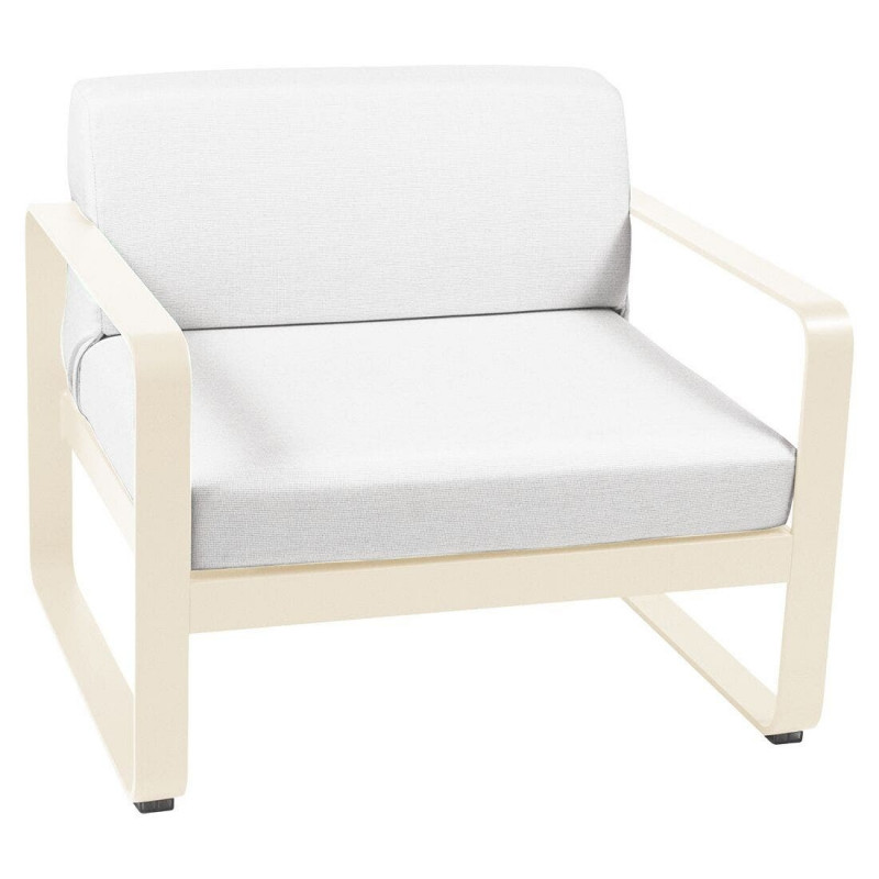 Fauteuil Bellevie blanc grisé