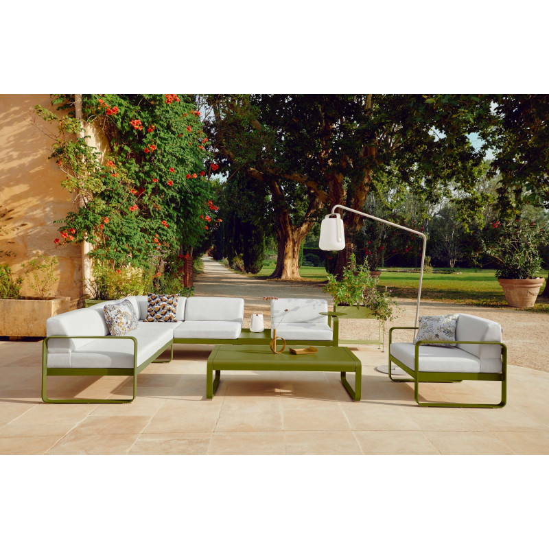 Module droit Bellevie 1 place gris flanelle