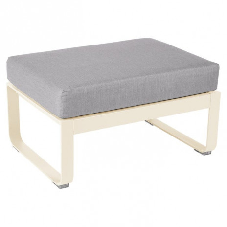 Pouf Bellevie gris flanelle