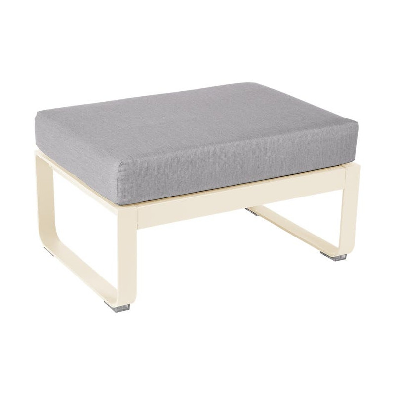 Pouf Bellevie gris flanelle