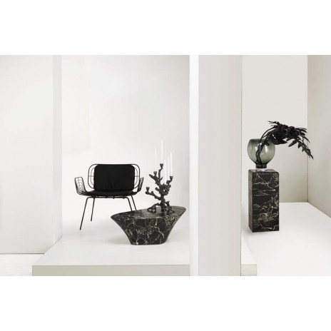 Table basse Oval Marble Look