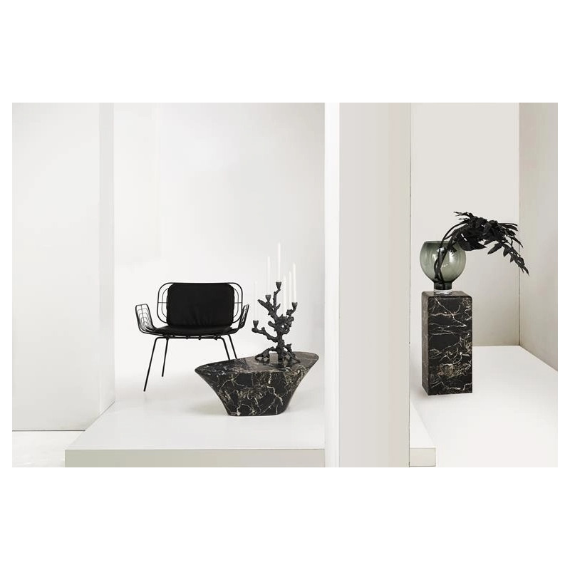 Table basse Oval Marble Look