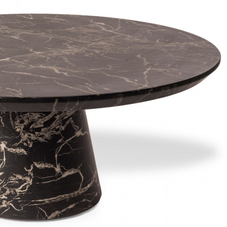 Table Basse Ronde Marble Look