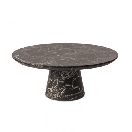 Table Basse Ronde Marble Look