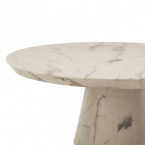 Table Basse Ronde Marble Look