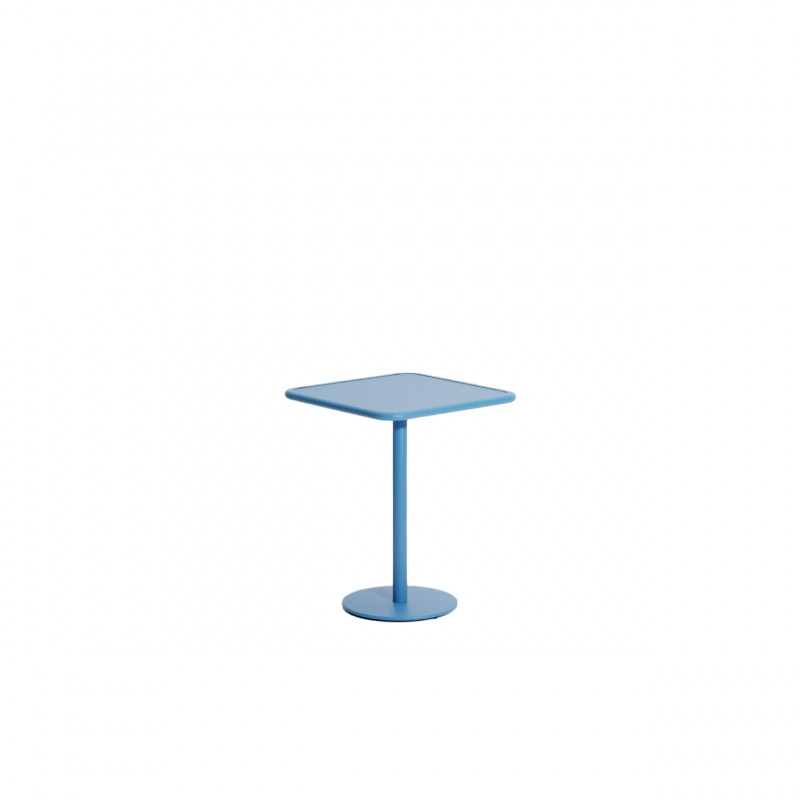 Table de bistrot carrée Week-End