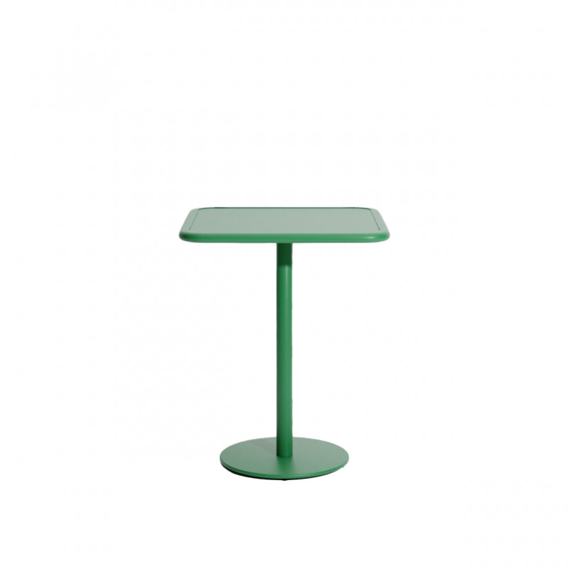 Table de bistrot carrée Week-End