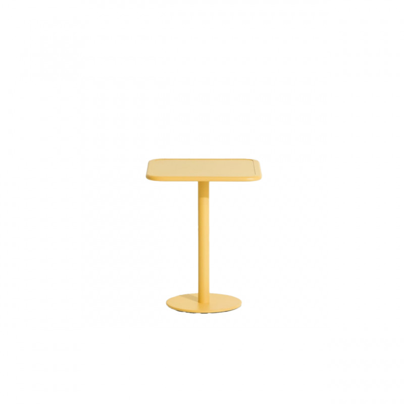 Table de bistrot carrée Week-End