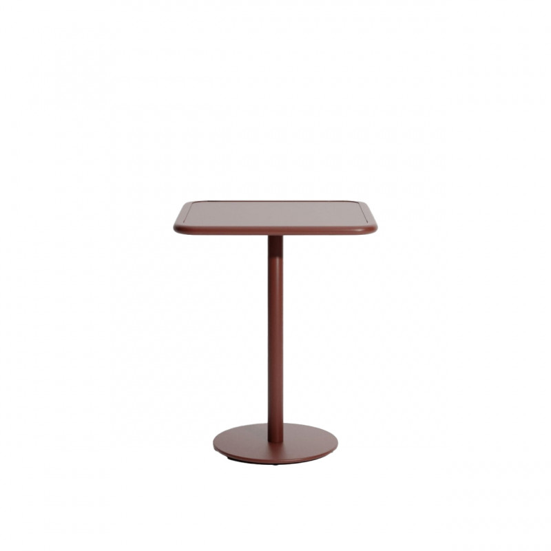 Table de bistrot carrée Week-End