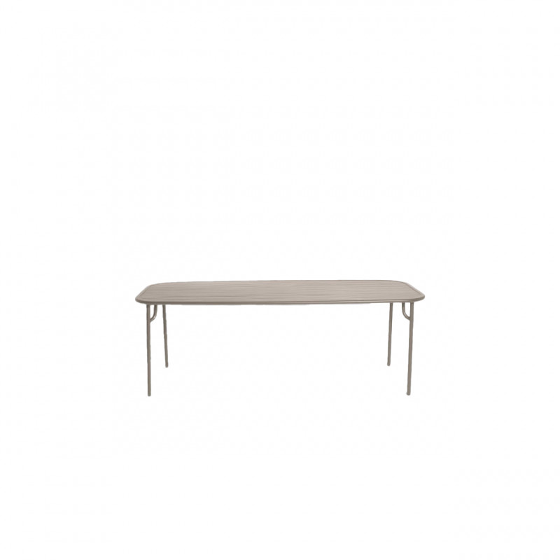 Table rectangulaire large pleine Week-End