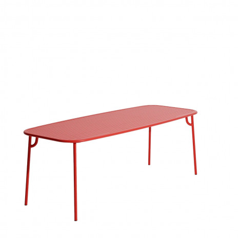Table rectangulaire large pleine Week-End