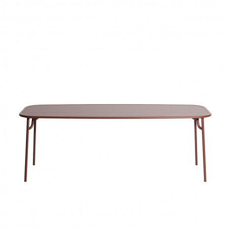 Table rectangulaire large pleine Week-End