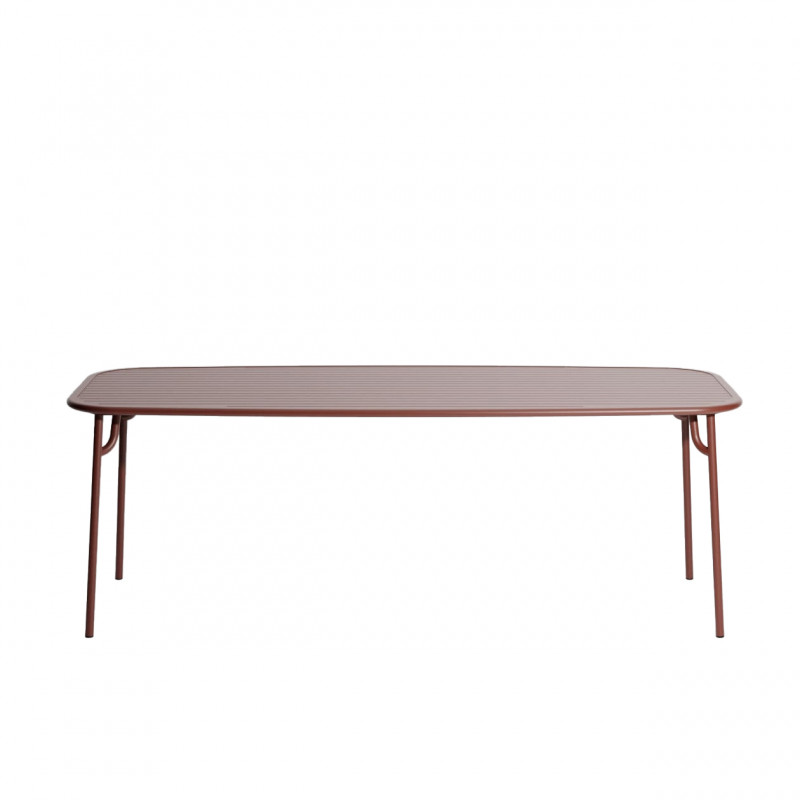 Table rectangulaire large pleine Week-End