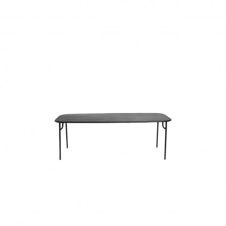 Table rectangulaire large pleine Week-End