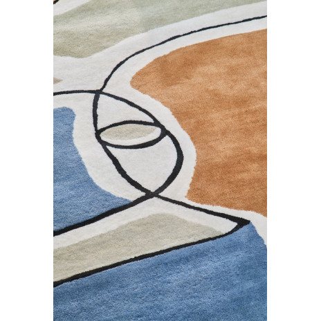 Tapis Bleu Des Yeux