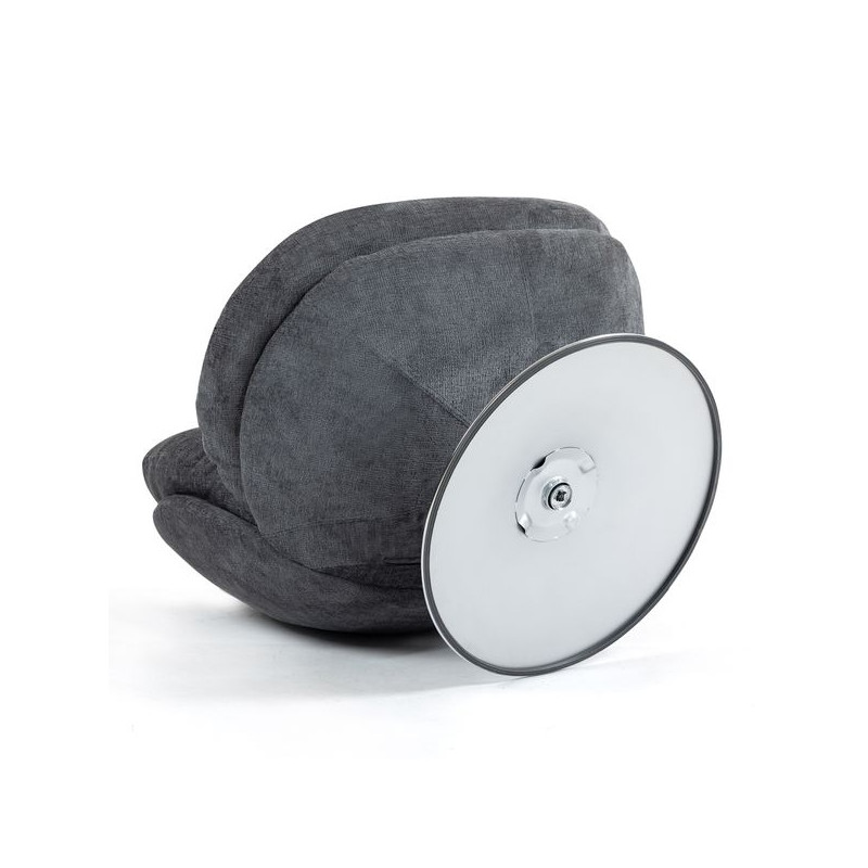 Fauteuil Pivotant Gris Foncé
