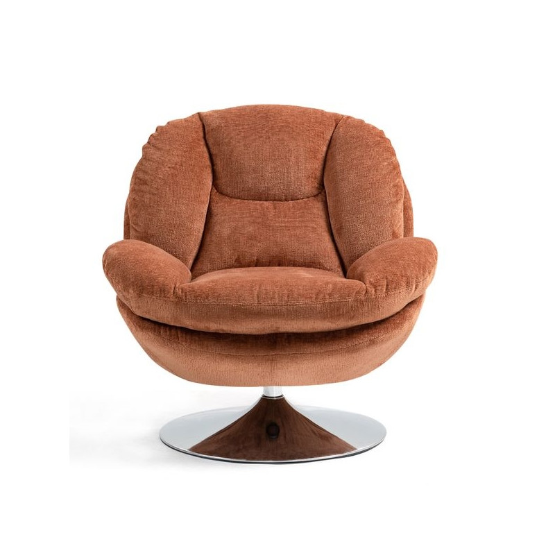 Fauteuil Pivotant Rouille