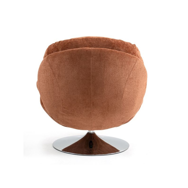 Fauteuil Pivotant Rouille